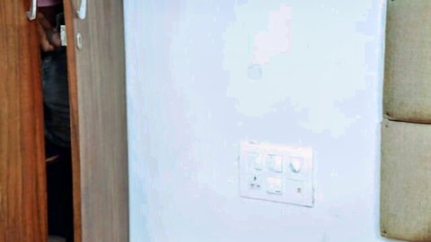 Desi Indian teen Pratibha in room, teasing with tight body before creampie action