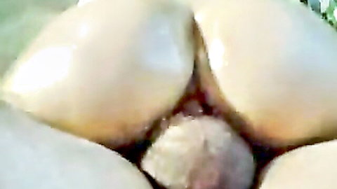 Closeup Latina booty anal riding in amateur fuck video
