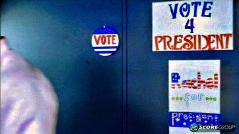 Rachel for President sexy election poster in adult video thumbnail