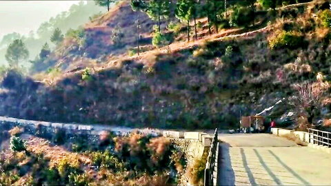 Breathtaking Indian hillside for raunchy lesbian XXX outdoor scene