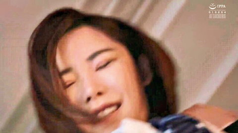 Asian Japanese beauty moaning with open mouth during intense blowjob closeup