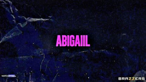 Brazzers Abigail pink title screen promo for hardcore XXX porn action
