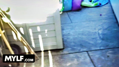Lucky landlord takes rent from big assed MILF in outdoor scene