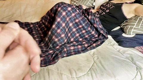 Laylahwife Indian MILF teases massive ass in plaid skirt on bed