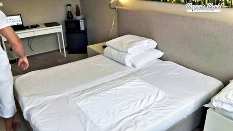 Julia North in sensual massage leading to anal play