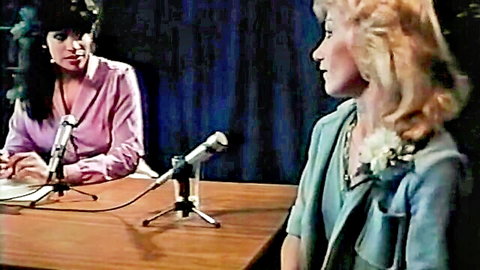 Vanessa Del Rio and Veronica Hart in 1981 Lessons in Lust interview scene