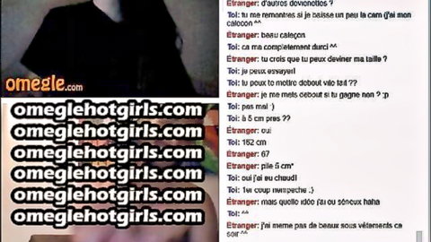 French teen with huge 125cm tits flashing on cam to help you cum