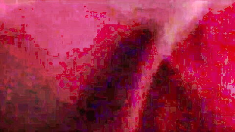 Blurry pink abstract from Family Therapy Promise #2, intimate silhouette tease