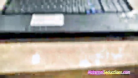 Nikki Brooks as horny stepmom seducing and fucking stepson in taboo scene