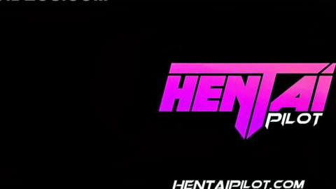 Bold pink Hentai Pilot logo on black background for explicit hentai porn videos