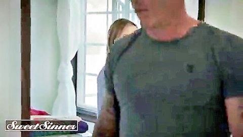 Anna Claire Clouds and Derrick Pierce in steamy nanny embrace, Sweet Sinner