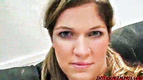 Blonde teen Renee close-up smile in Hush Pass interracial video