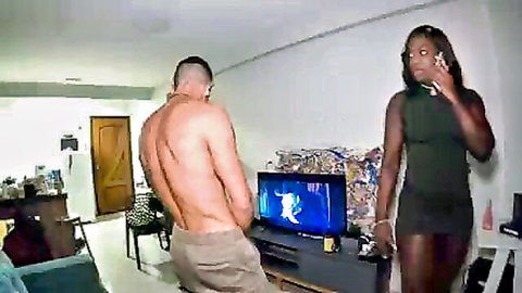 Ian Black Brazilian black ass cum shower scene with muscular partner, 68 chars