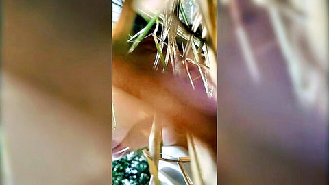 Indian woman nice pussy in lush jungle forest outdoor fucking first time
