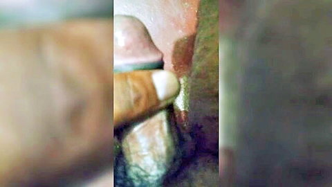 Blurry desi hand fingering pink orifice close-up with erect penis