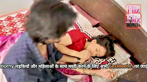 Ko Ko as bhabhi in intimate bed encounter with lover, desi passion