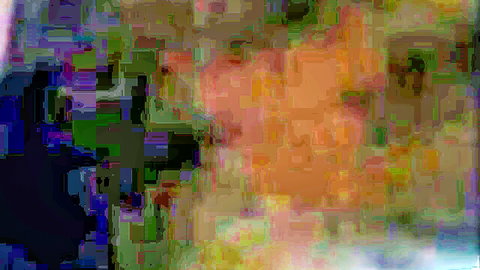 Pixelated blurry view of mature brunette Indian housewife with medium tits