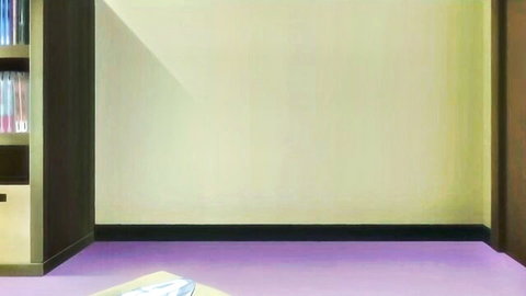 Hentai step-sister tempts virgin brother through glory hole in empty room setup