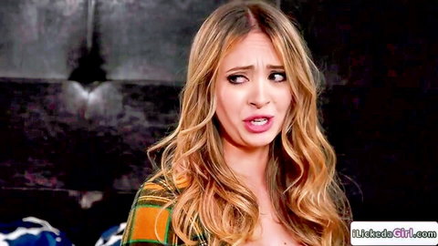 Quinn Wilde surprised in lesbian threesome with stepmom Katie Morgan