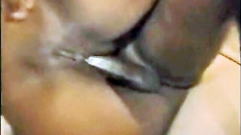 Ebony babes in intense synchronized fuck scene