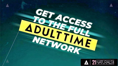 Promotional banner for 21 Naturals adult full network access