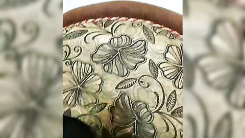 Indonesian MILF adult video thumbnail with floral embroidered hat