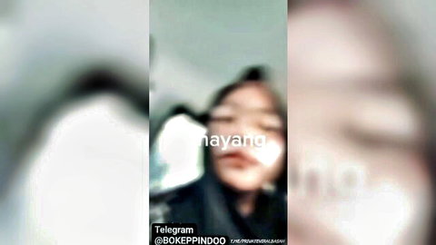 Blurry hijab girl viral naughty car video thumbnail