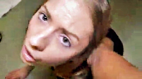 Rebecca Volpetti POV blowjob with BBC in interracial amateur scene