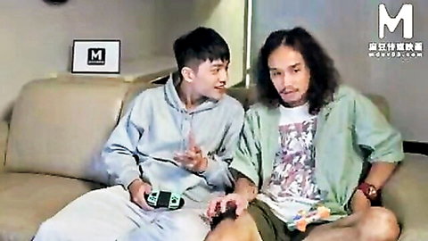 Asian stepmom and sisters drain cum in taboo JAV scene with casual guys