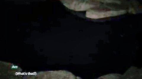 Latina girls pass around guy in dark Lust City gangbang scene