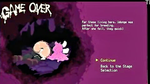 Hentai game over: Udonge pink hair bunny girl fails perfect breeding with creatures