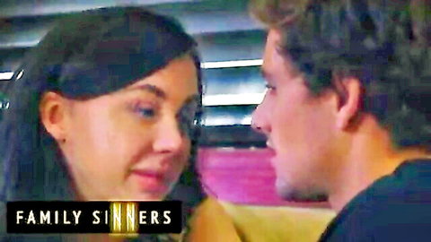 Whitney Wright and Tyler Nixon in intimate step-siblings moment, Family Sinners
