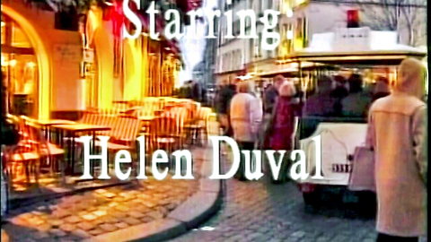Helen Duval in elegant French street scene, Two Capitals Of Sex 1996