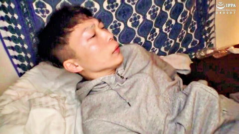 Yuka Miyoshi and sleeping Asian brother in JAV incest setup, 136cm petite girl