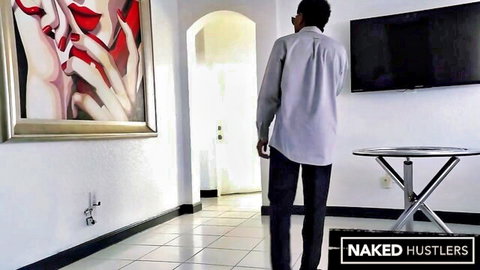 Empress Jade sneaky cheating scene in Naked Hustlers adult video