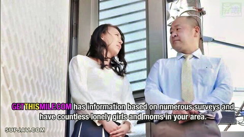 Japanese MILF Yuri Tadokoro in mother-son incest JAV scene