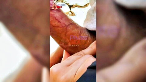 Intense taut ass insertion leading to explosive pleasure