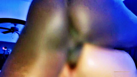 Brooke S hotwife's close-up ass view in BBC anniversary scene