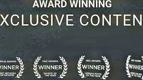 XBIZ award winning exclusive lesbian porn paysite and movie of the year laurels