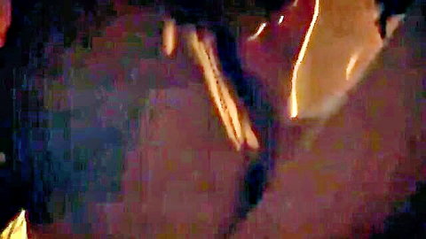 Mature redhead milf with big tits eagerly sucking thick cock closeup