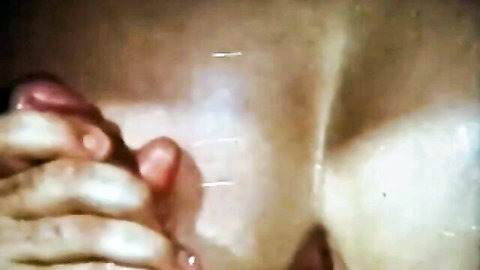 Close-up of wet pussy spread by hands in classic Diamond Collection porn