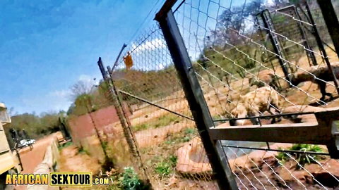 African teen big ass hardcore anal sex vacation outdoor scene