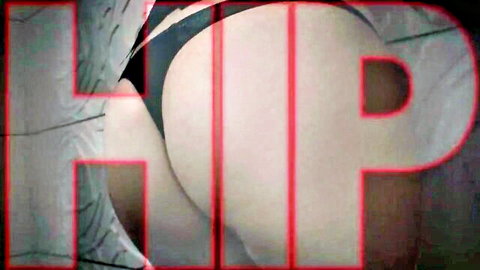 Reiko Kobayakawa's juicy Japanese ass in black thong, bent over tease