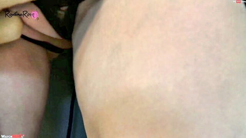 Busty blonde with huge tits strokes throbbing cock in steamy POV handjob