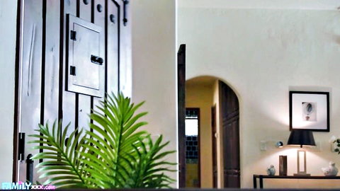 Danny Mountain teases entry to teen family sex scene in elegant home