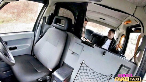 Sofia Lee seduces passenger in Female Fake Taxi, natural amateur curves