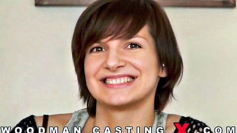 Nina Young smiling in Woodman Casting amateur audition