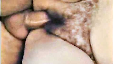 Blonde woman's open mouth and chin dripping with thick cum from cock facial cumshot