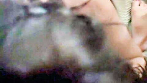 Blurry homemade amateur lesbian embrace between two girls