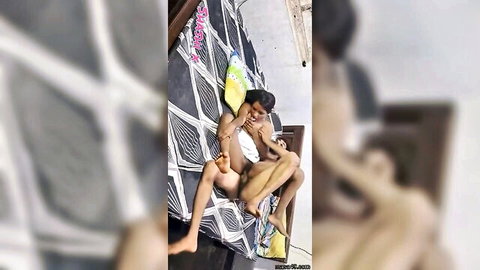 Sri Lankan couple in steamy oral sex encounter on bed